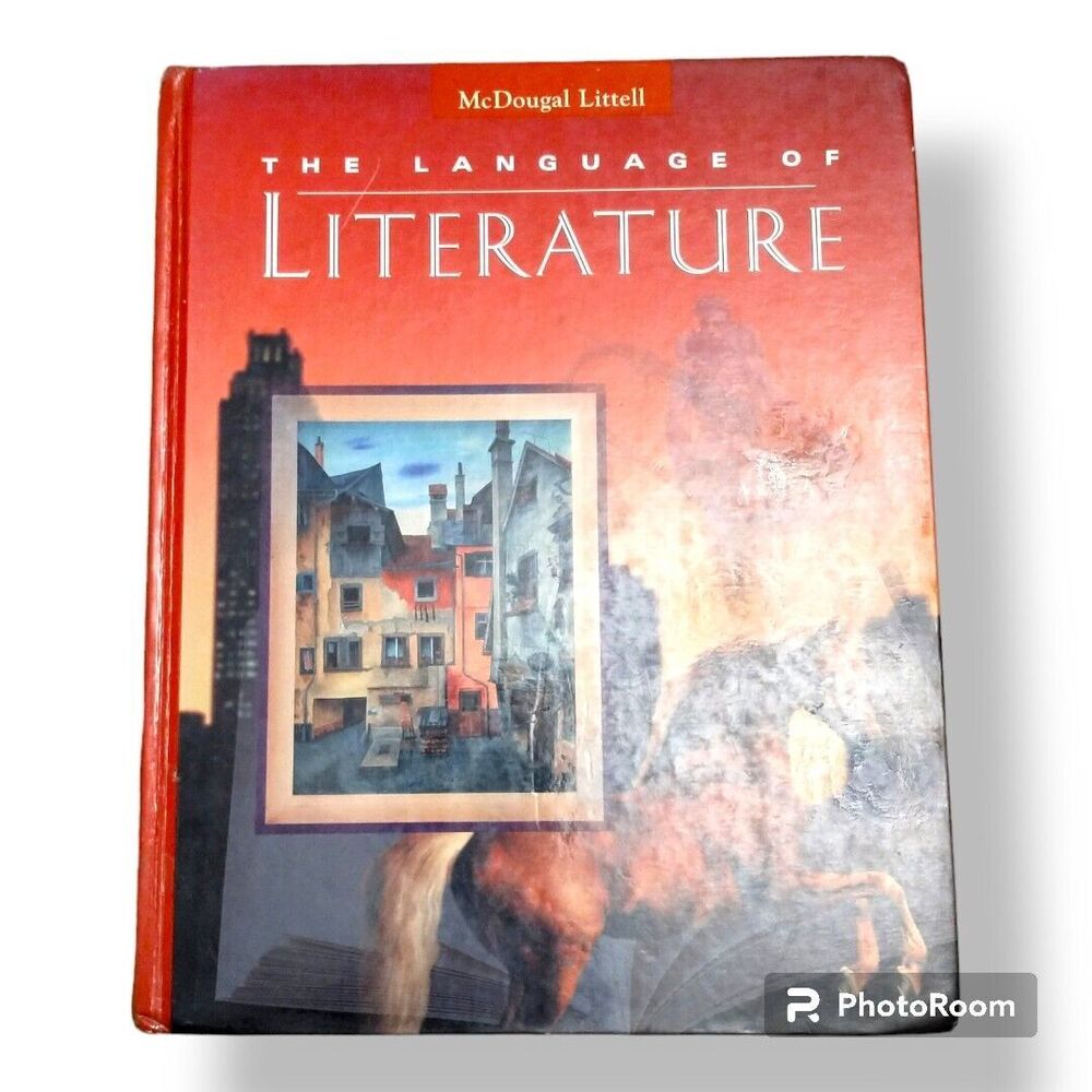 Language of Literature 8th Grade Hardcover McDougal-Littell Publishing